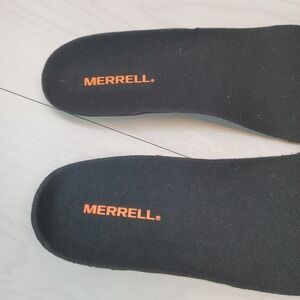Merrell Mens Size 9.5 Replacement Shoe Insoles Black Foam Inserts Kinetic Fit